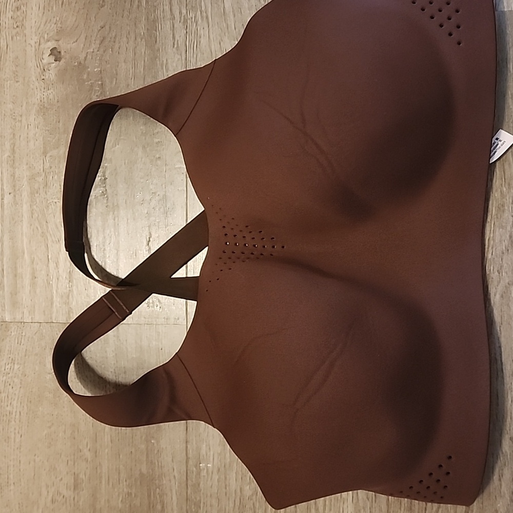 Victoria's Secret Tan Lightly Lined Wireless Sports Bra 38D D85
